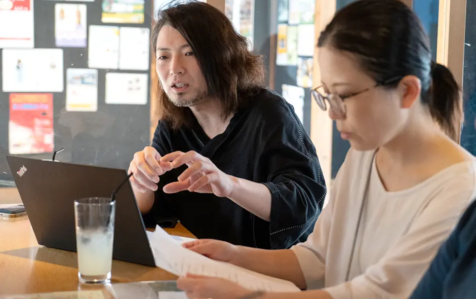 事業者様一人一人に合わせて丁寧にフォローイメージ