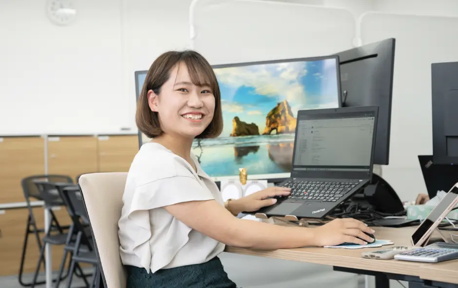 事業者様一人一人に合わせて丁寧にフォローイメージ