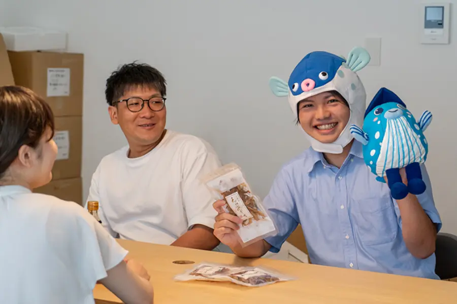 担当する社員が移住イメージ