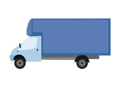 トラックのイラスト