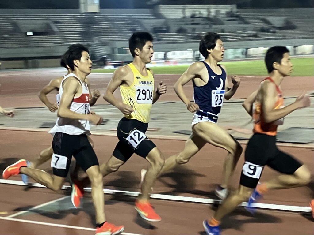 陸上競技に取り組む淺倉さん
