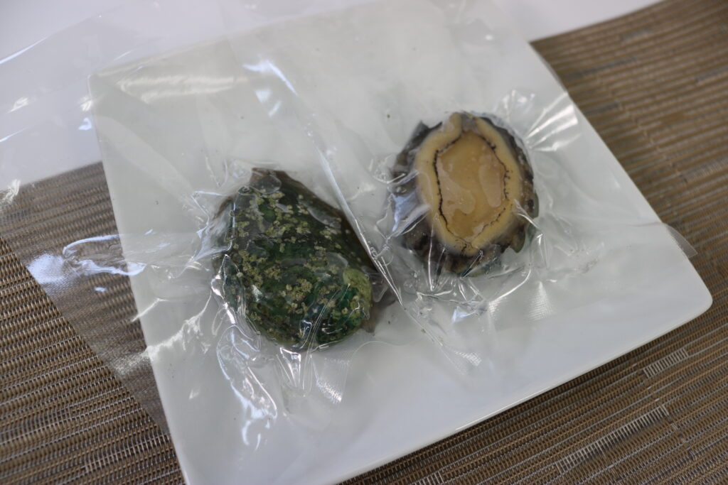 取り扱いを再開する「三陸翡翠あわび」